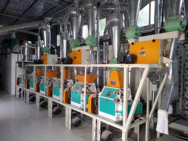 6臺磨平篩出粉設(shè)備