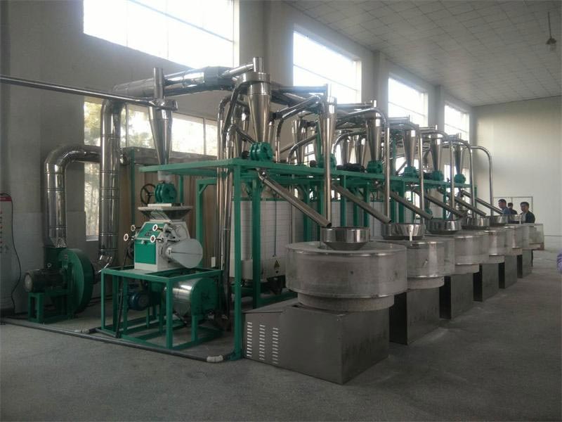 石磨面粉機成套設備